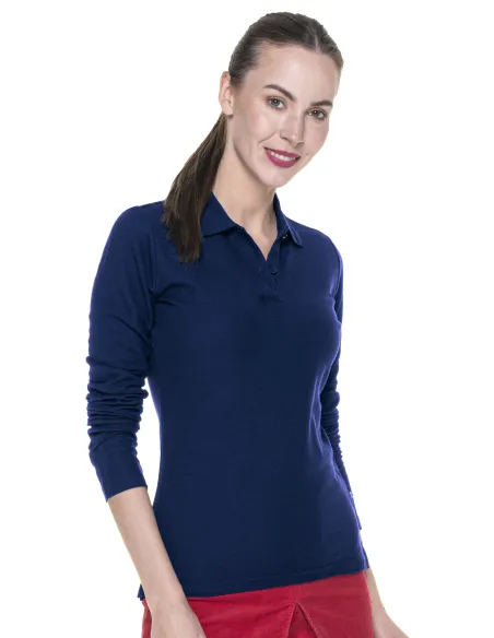 Promostars KOSZULKA POLO LADIES’ LONG COTTON