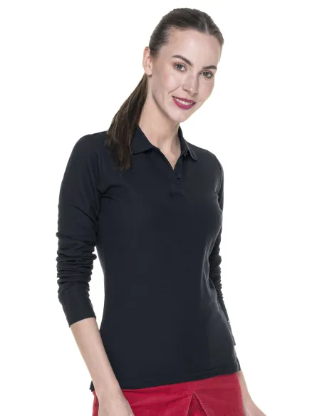 Promostars KOSZULKA POLO LADIES’ LONG COTTON