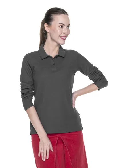 Promostars KOSZULKA POLO LADIES’ LONG COTTON
