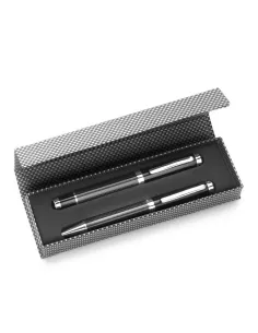 Zestaw piśmienniczy, długopis i pióro kulkowe-V1066