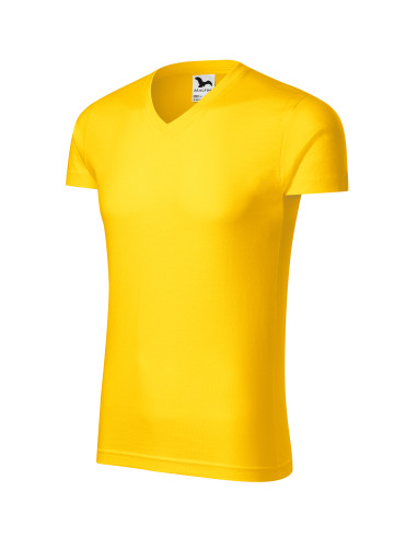 MALFINII KOSZULKA SLIM FIT V-NECK 146