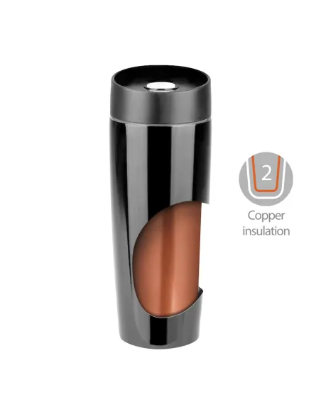 Kubek termiczny 375 ml Air Gifts | Lottie-V4992