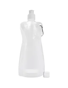 Składany bidon 420 ml z karabińczykiem-V6503