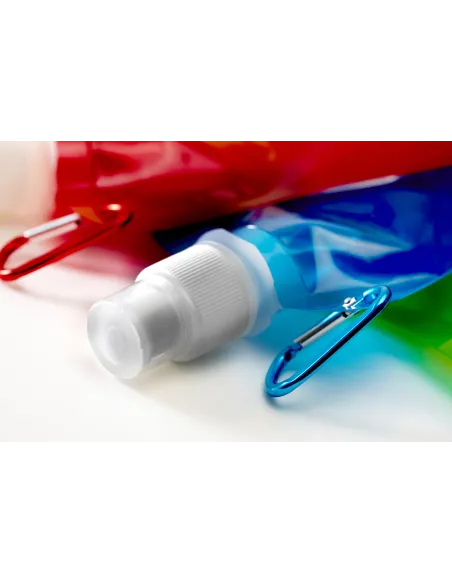 Składany bidon 420 ml z karabińczykiem-V6503