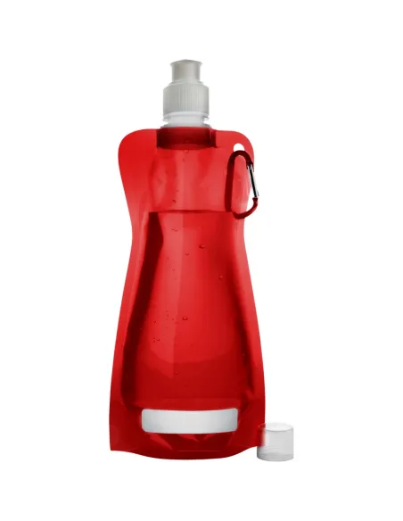 Składany bidon 420 ml z karabińczykiem-V6503