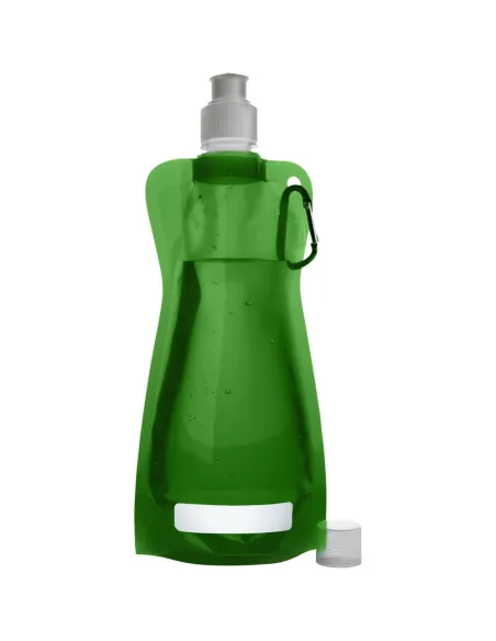 Składany bidon 420 ml z karabińczykiem-V6503