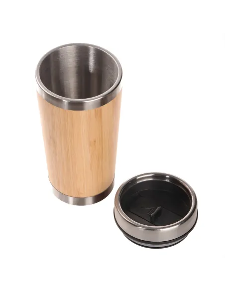 Bambusowy kubek termiczny 500 ml | Mark-V0845