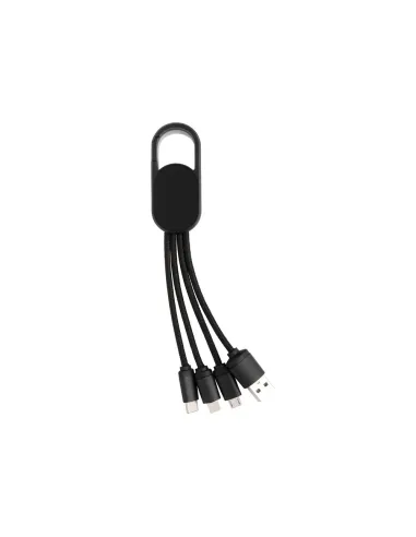Kabel do ładowania 4 w 1 z karabińczykiem-P302.07