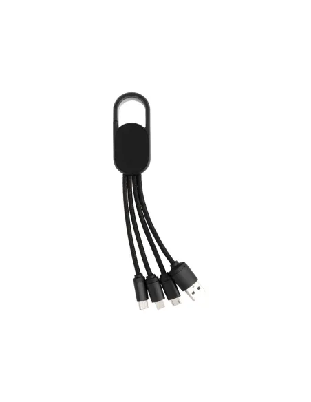 Kabel do ładowania 4 w 1 z karabińczykiem-P302.07