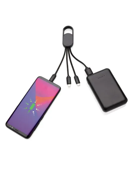 Kabel do ładowania 4 w 1 z karabińczykiem-P302.07