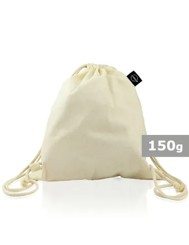 Worek ze sznurkiem z bawełny organicznej B'RIGHT | Meredith-V0944