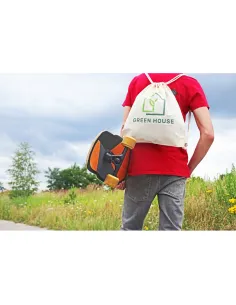 Worek ze sznurkiem z bawełny organicznej B'RIGHT | Meredith-V0944 2