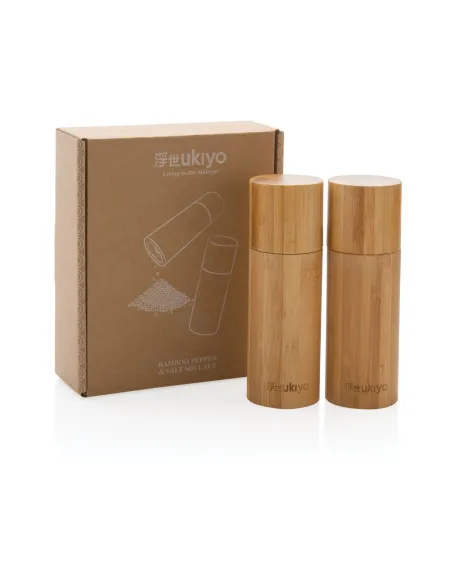 Zestaw młynków do soli i pieprzu Ukiyo-P262.31