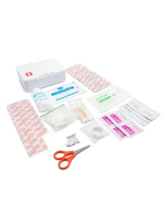 Apteczka w plastikowym opakowaniu, 64 el. | Ramona-V7249