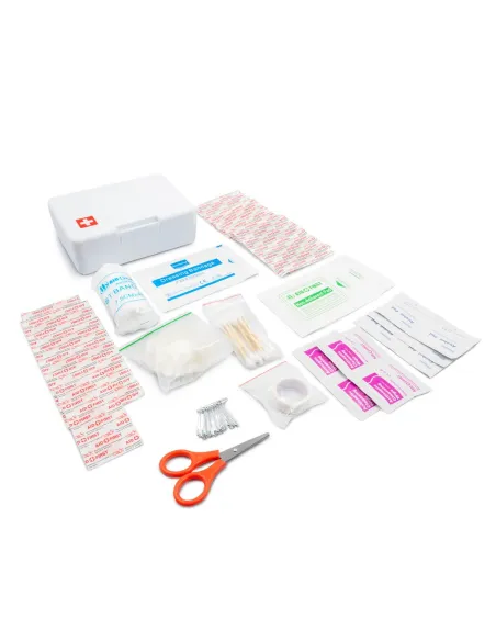 Apteczka w plastikowym opakowaniu, 64 el. | Ramona-V7249