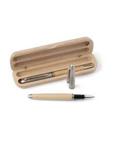 Zestaw piśmienniczy, długopis i pióro kulkowe-V0069 2