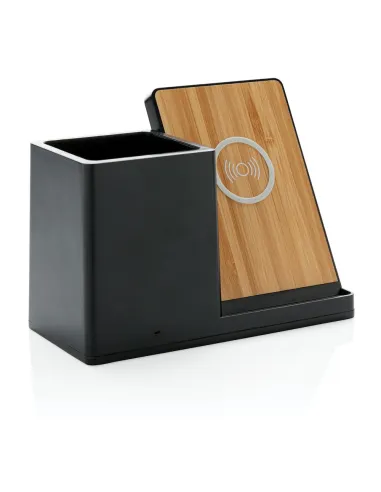 Ładowarka bezprzewodowa 10W, organizer na biurko Ontario-P308.40