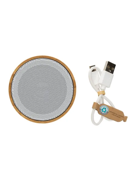 Bambusowy głośnik bezprzewodowy 3W, RABS-P329.59