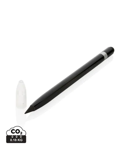 Aluminiowy "wieczny" ołówek z gumką-P611.12