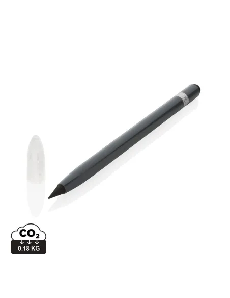 Aluminiowy "wieczny" ołówek z gumką-P611.12