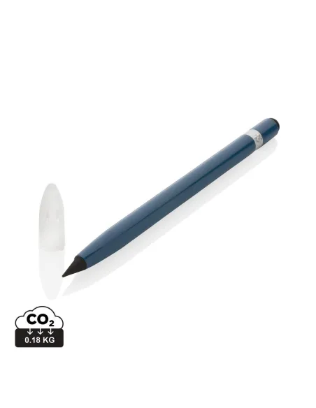 Aluminiowy "wieczny" ołówek z gumką-P611.12