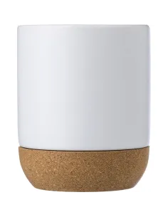 Kubek ceramiczny 300 ml z korkowym elementem-V6985 2