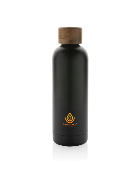 Butelka termiczna 500 ml Wood, stal nierdzewna z recyklingu-P435.53