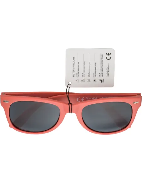 Okulary przeciwsłoneczne z PC z recyklingu-V1286