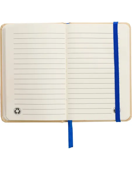 Notatnik A6 z papieru kraftowego z recyklingu-V1164