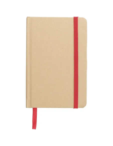 Notatnik A6 z papieru kraftowego z recyklingu-V1164