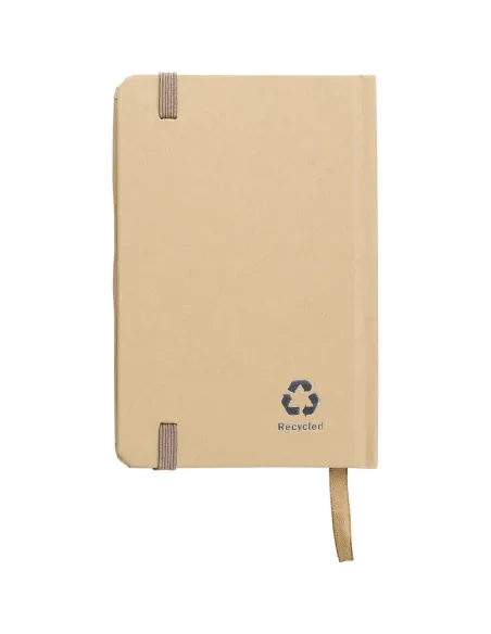 Notatnik A6 z papieru kraftowego z recyklingu-V1164