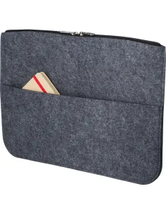 Etui na laptopa 14" z filcu RPET, teczka na dokumenty-V1256