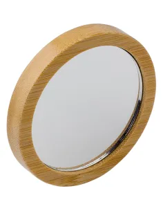 Bambusowe lusterko kieszonkowe-V1236