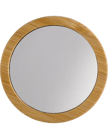 Bambusowe lusterko kieszonkowe-V1236