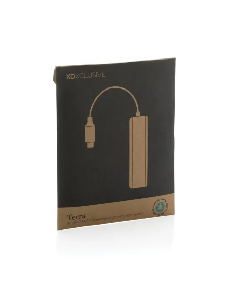 Hub USB 3.0 i USB typu C Terra, wejście HDMI 4K, RABS-P308.65