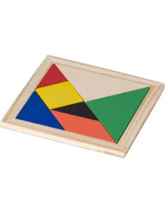Puzzle tangram, 7 el.-V1578 2