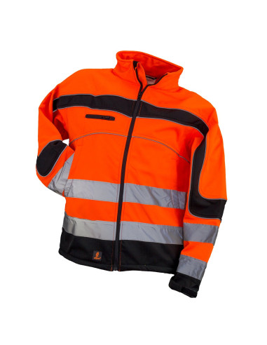 URGENT KURTKA SOFTSHELL OSTRZEGAWCZA ORANGE