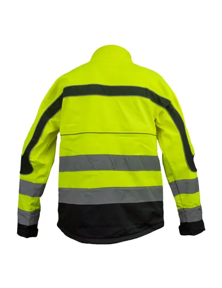 URGENT KURTKA SOFTSHELL OSTRZEGAWCZA YELLOW