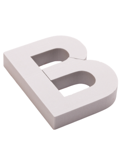 Niemalowane Litery 3D ze Styroduru 2