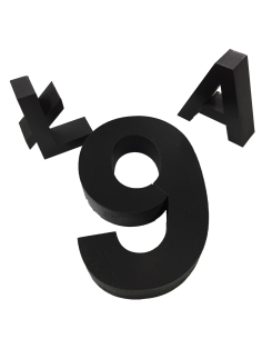 Litery 3D ze Styroduru z Profesjonalnym Malowaniem 2