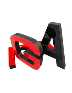 Wzmocnione Litery 3D ze Styroduru z Plexi/Dibond