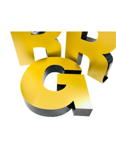 Wzmocnione Litery 3D ze Styroduru z Plexi/Dibond 2