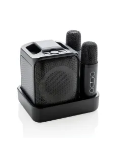 Zestaw do karaoke Singvibe, głośnik bezprzewodowy i dwa mikrofony-P331.06