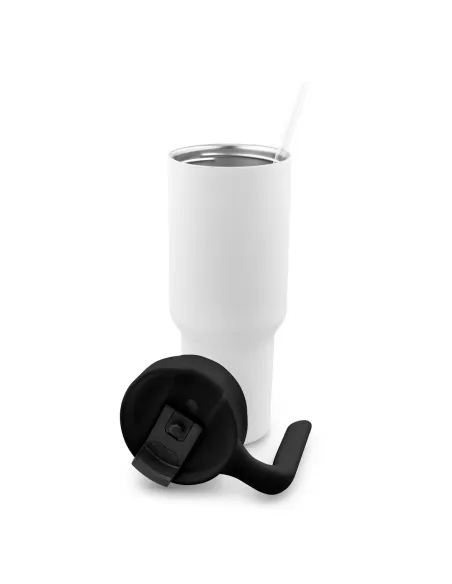 Kubek termiczny 1100 ml Air Gifts z ergonomicznym uchwytem | Ony-VA094