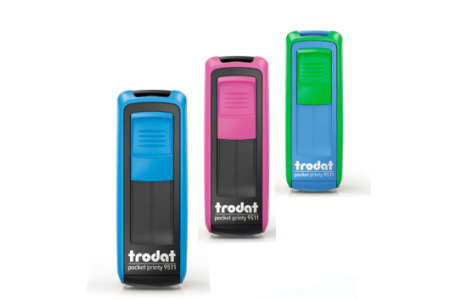 PIECZĄTKA KIESZONKOWA Z GUMKĄ TRODAT 9511 38X14 MM