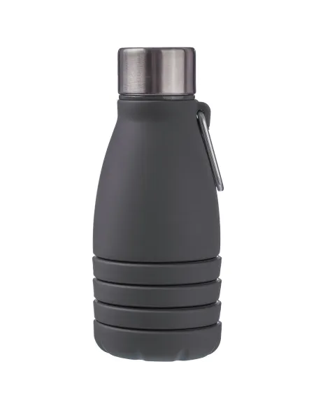 Składana butelka sportowa 550 ml z karabińczykiem-VA459