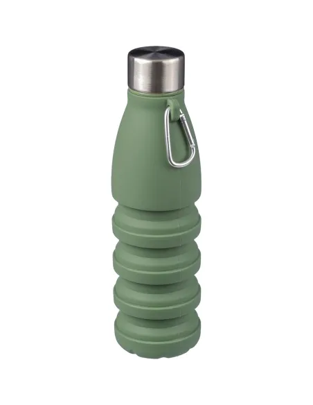 Składana butelka sportowa 550 ml z karabińczykiem-VA459