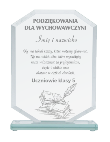 Statuetka szklana GS111-19