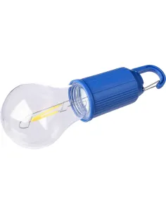 Wisząca lampka "żarówka", karabińczyk-VA439