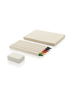 Zestaw kredek, notatnik Micki-P611.36